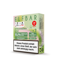 Elf Bar Elfa Pod 20mg - Strawberry Kiwi (2 Stück Pro...