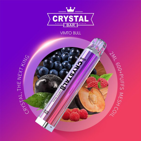 SKE Crystal Bar 600 - 2% NIK Vimbull Ice