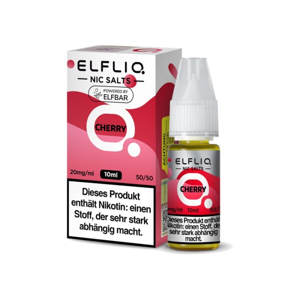 ELFBAR ELFLIQ 10ml - Cherry Nikotinsalz 10mg