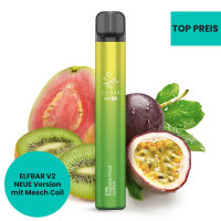 Elf Bar 600 V2 - Kiwi Passion Fruit Guava 20 mg/ml