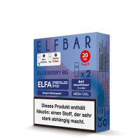 Elf Bar Elfa Pod 20mg - Blueberry BG (2 Stück Pro Packung)