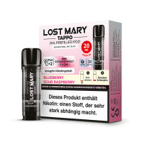 Lost Mary Tappo Pod - Blueberry Sour Raspberry 20mg (2x...